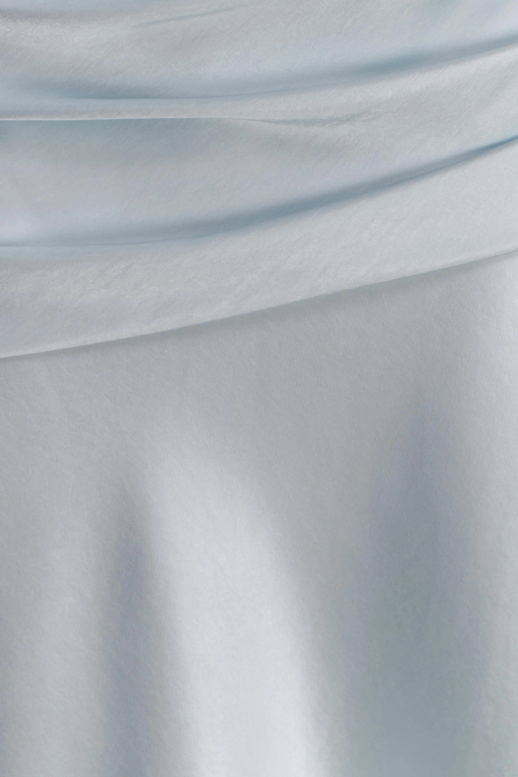 Sarah Strapless Maxi Dress With Waist Tie - Ice Blue