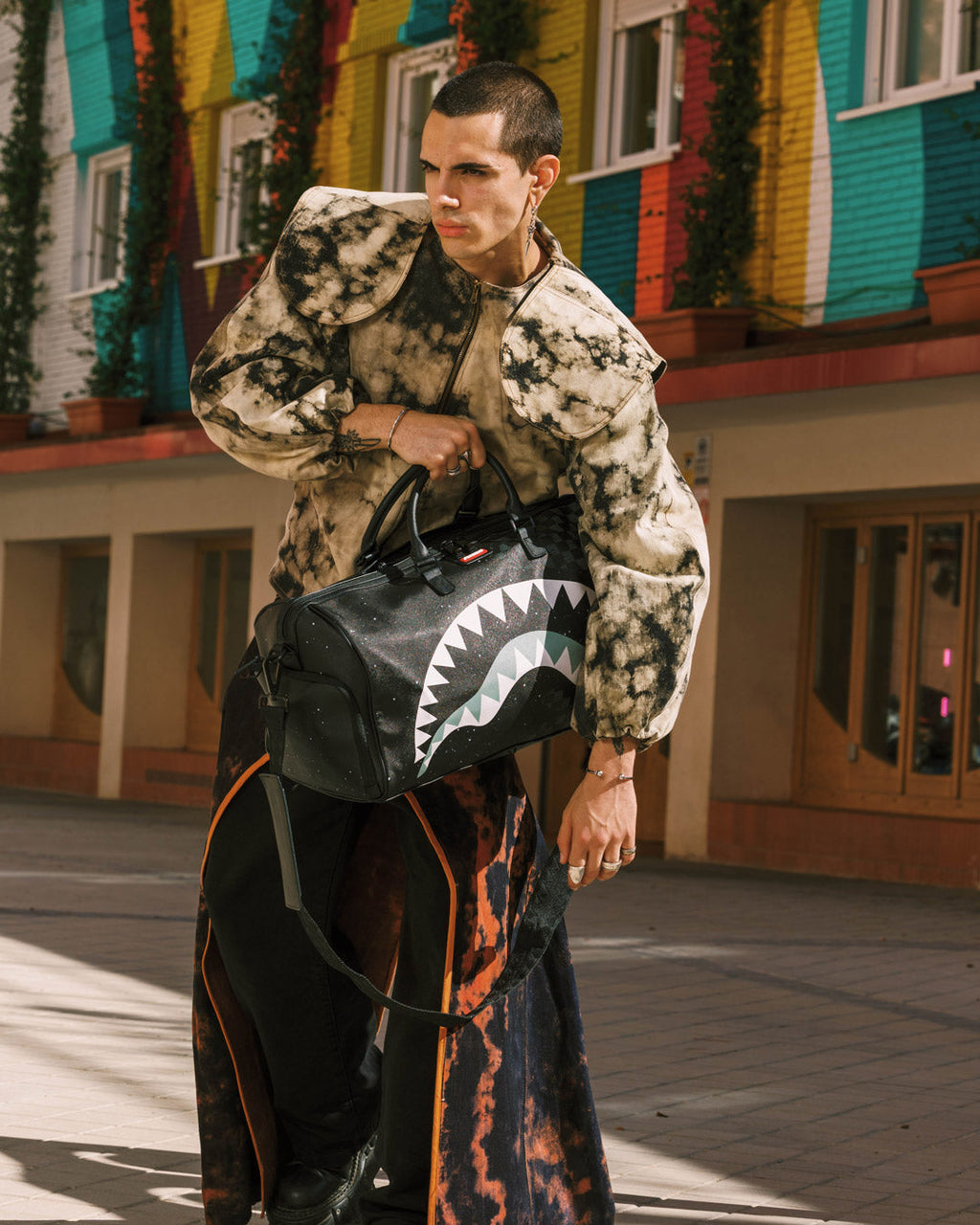 DEEPSPACE SIDE DRIP DUFFLE