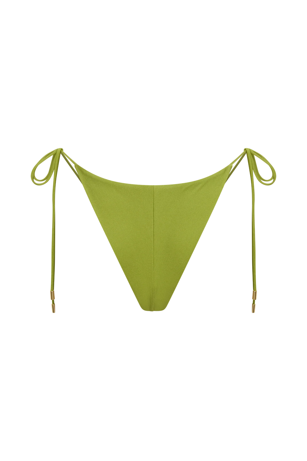 Blossom Side Tie Bikini Bottom - Green