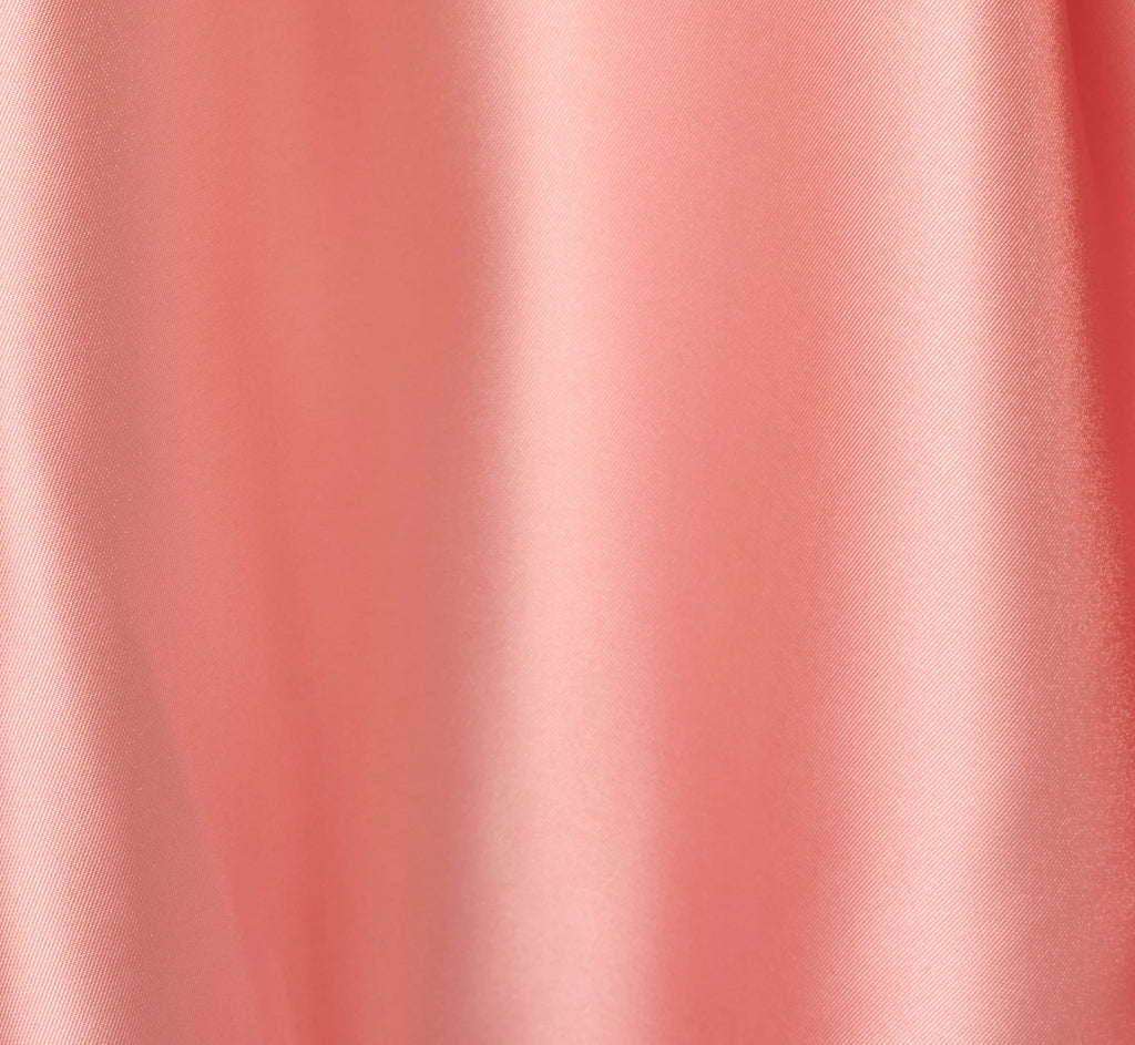 Mikado Lapel Belted Midi Dress In Apricot Ice