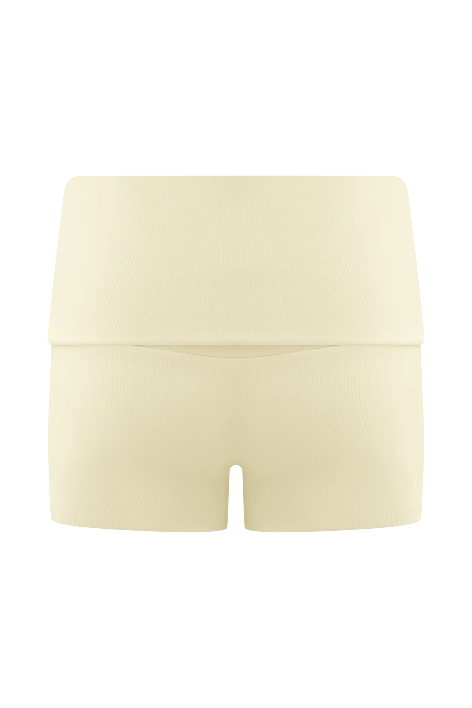 Birdie Fold Over Shorts - Ivory