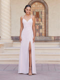 Sweetheart Neckline Chiffon Gown