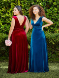 Sleeveless Jersey A-Line Dress