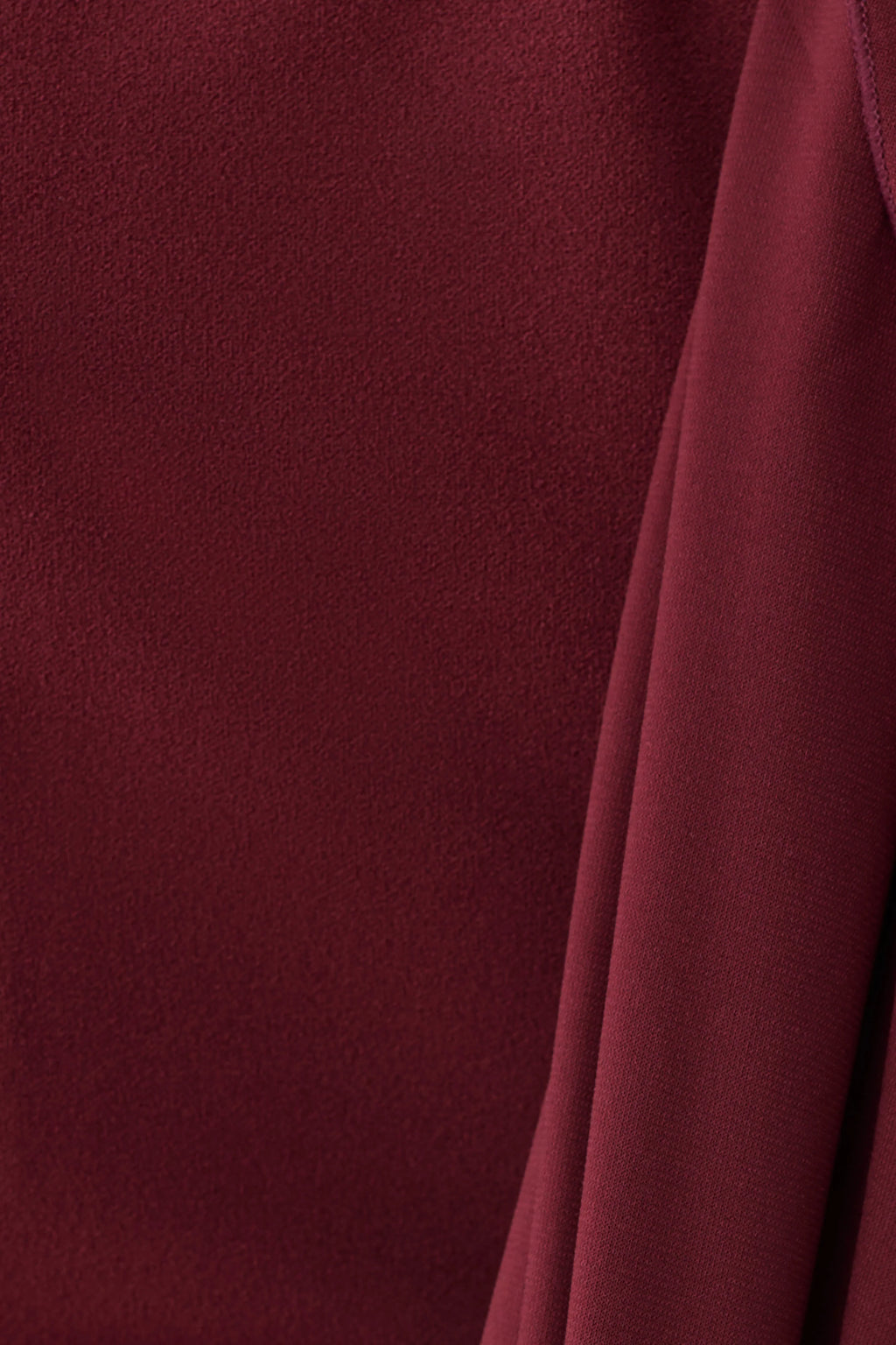 Rhea Detachable Cape Jersey Maxi Dress - Wine