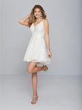 Spaghetti Strap Glitter Tulle Sequin Dress