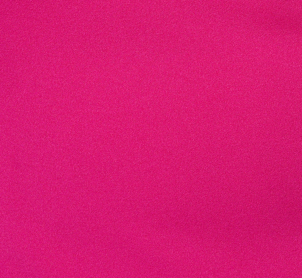 Plus Size Knit Crepe Jewel Short Dress In Berry Rose