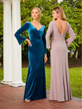 Bell Sleeve Gown