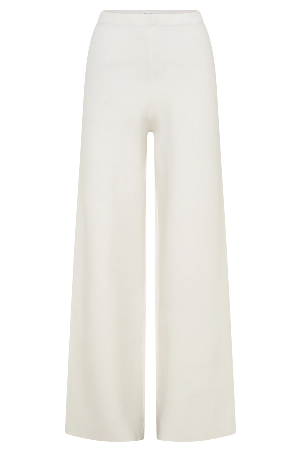 Kerrymae Straight Leg Knit Pants - Off White