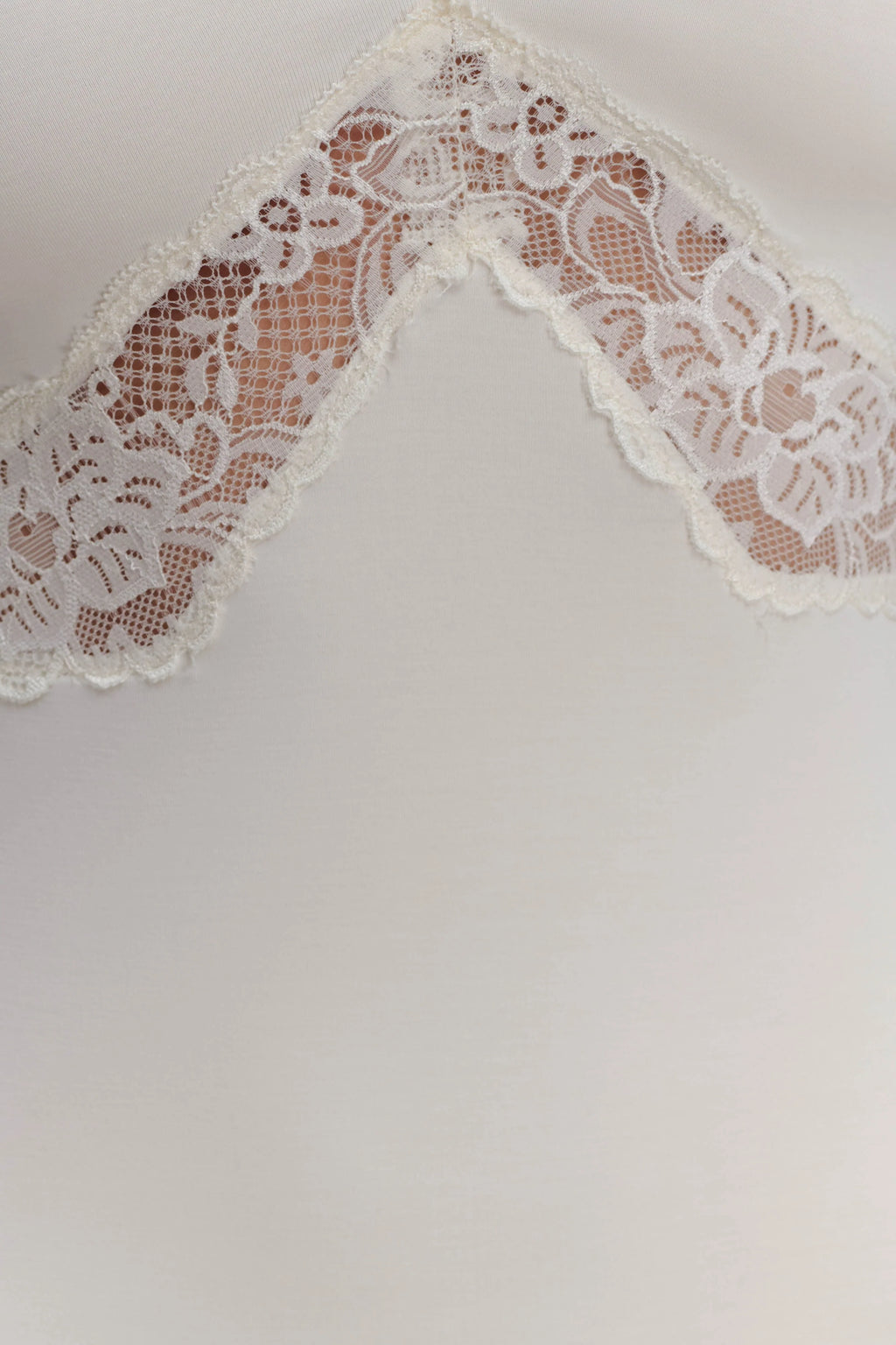 Electra Slinky Lace Mini Dress - Ivory