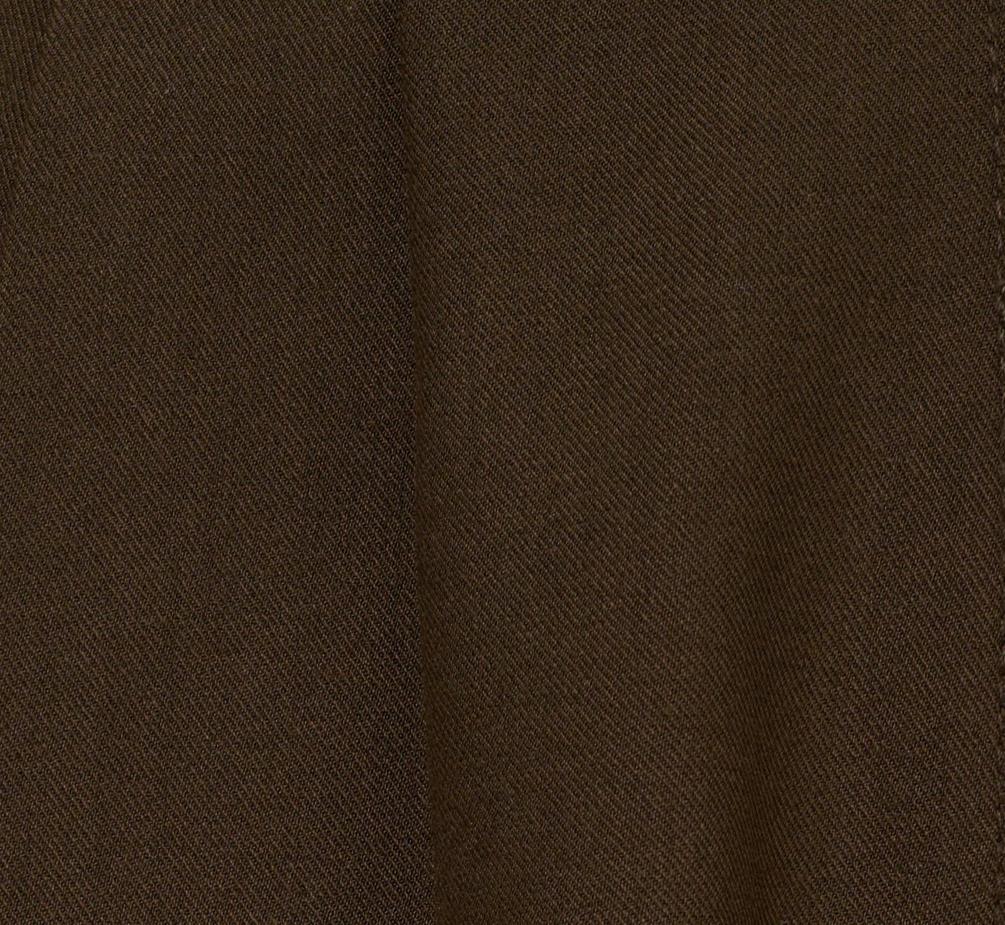 Wide Leg Pleated Trouser In Military Green