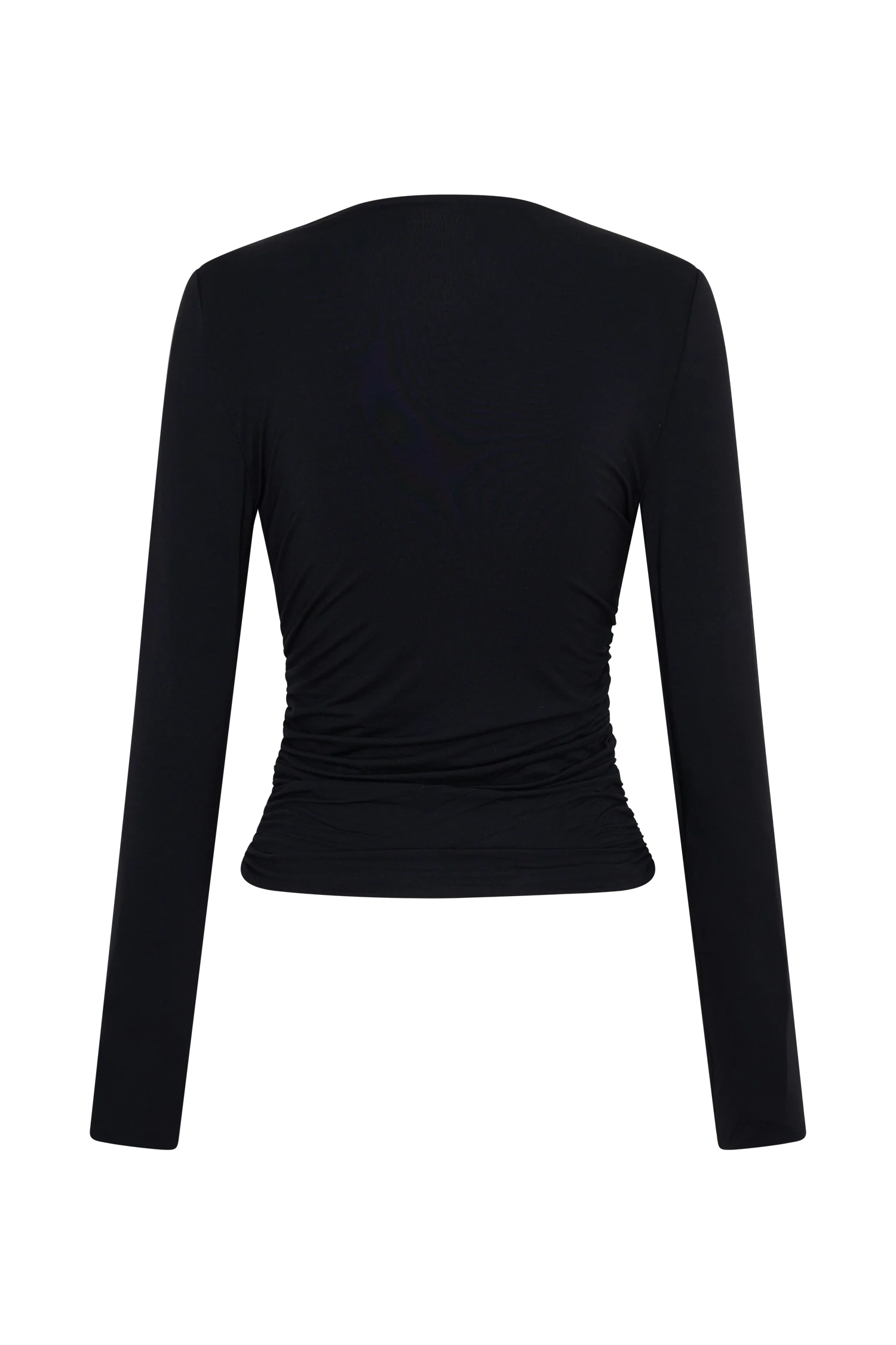 Sari Long Sleeve Modal Top - Black