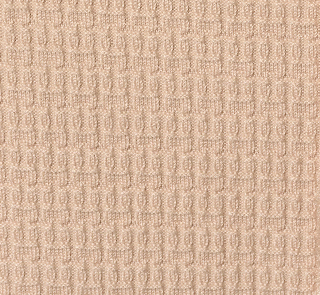 Fray Trimmed Pencil Skirt With Pockets In Champagne Blush