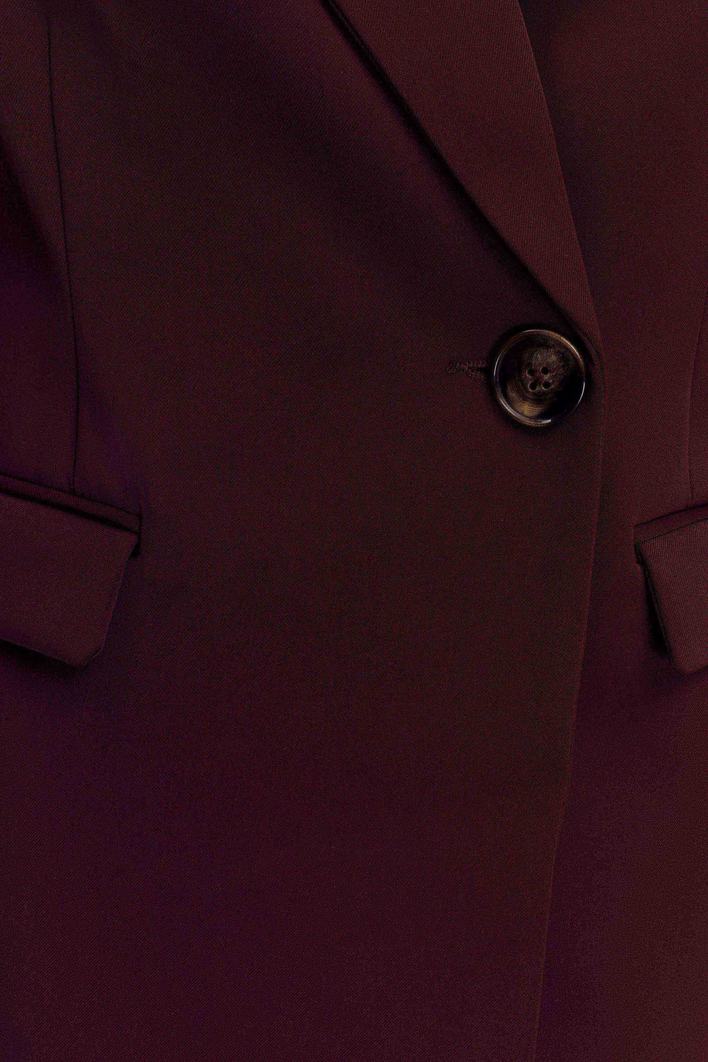 Mateo Oversized Blazer - Mahogany