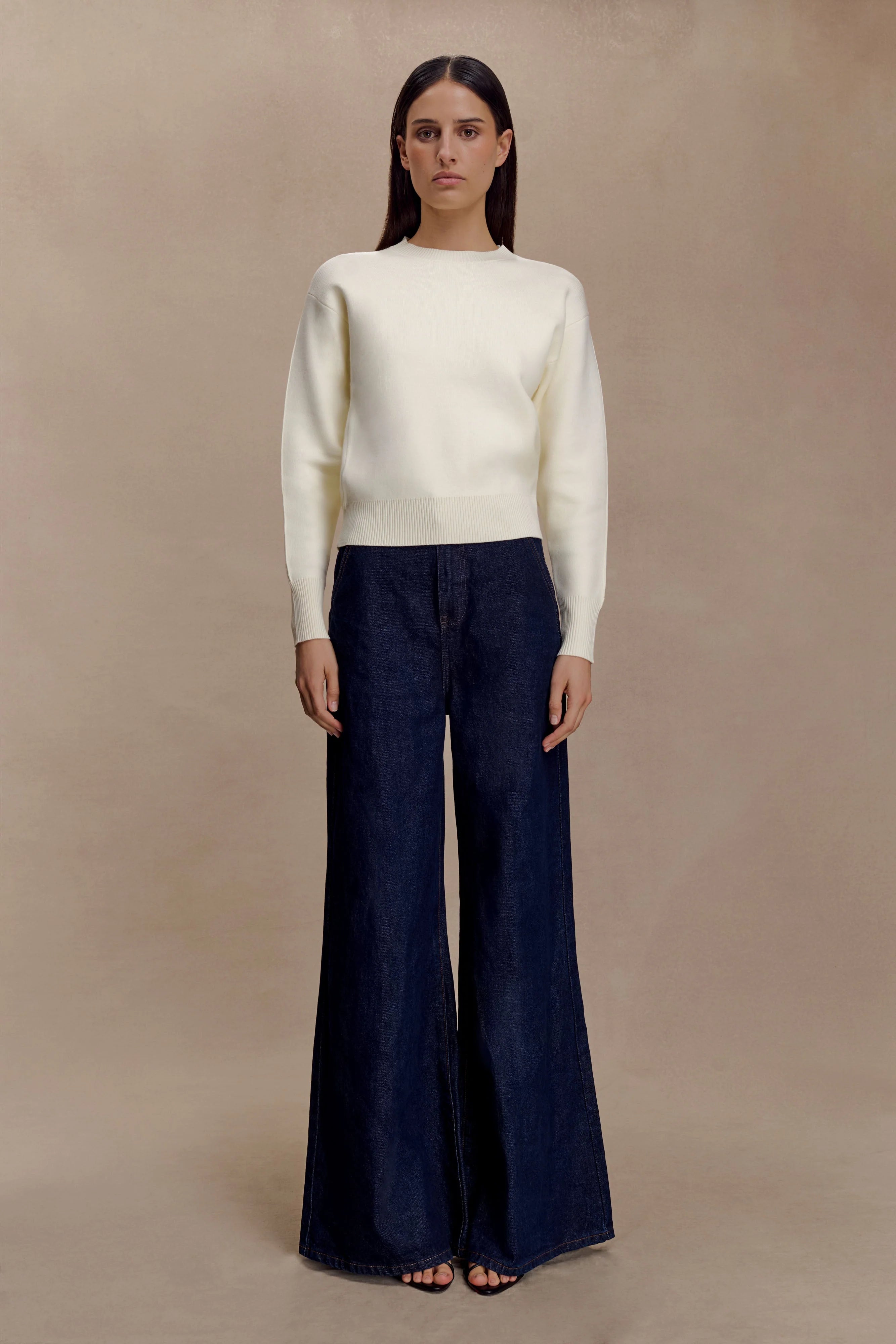 Braxton Cozy Knit Jumper - Ivory