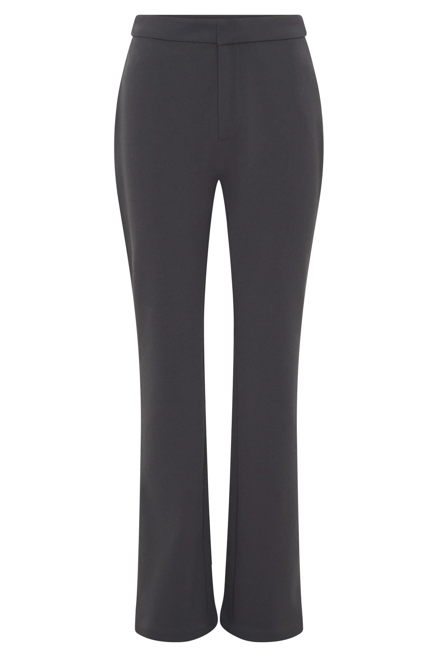 Marion Fit And Flare Pant - Charcoal Shadow