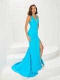Fitted Gown with Lace-Up Back