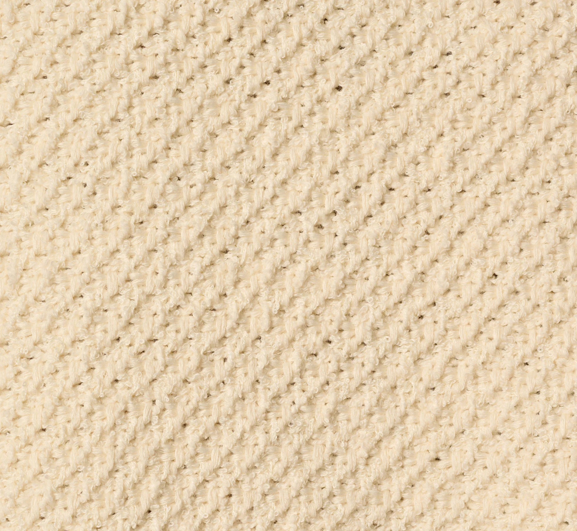 Short Sleeve Textured Knit Raglan Fringe Sweater In Cream