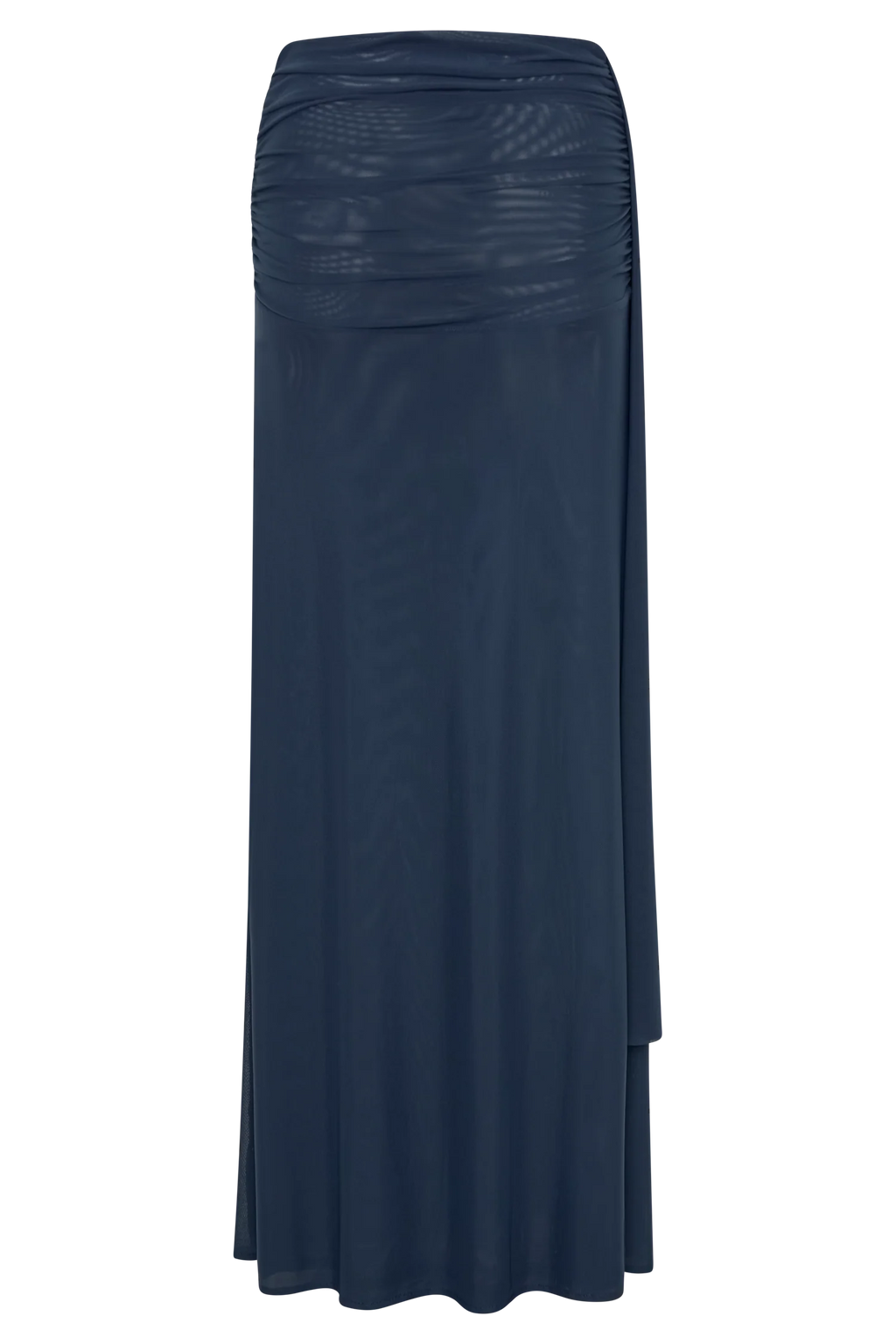 Arna Mesh Maxi Skirt - Midnight Blue