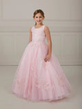 Sleeveless Lace and Tulle Scoop Neck A-Line Gown