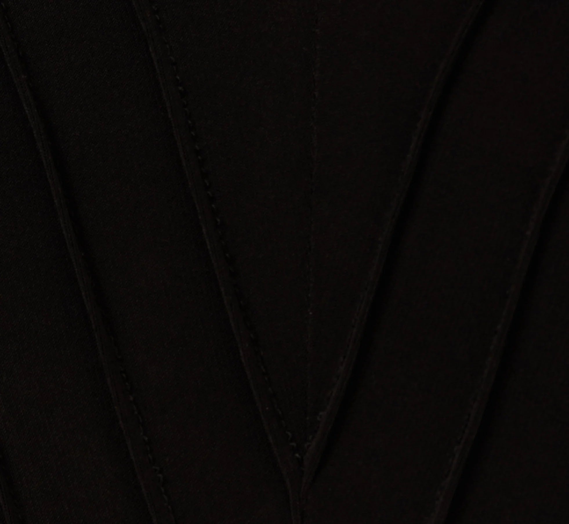 Cropped Jumpsuit With Pintuck Bodice In Black