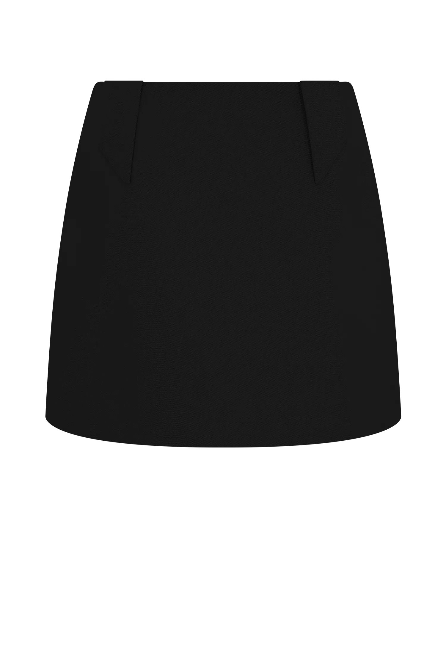 Gina Suiting Mini Skirt - Black