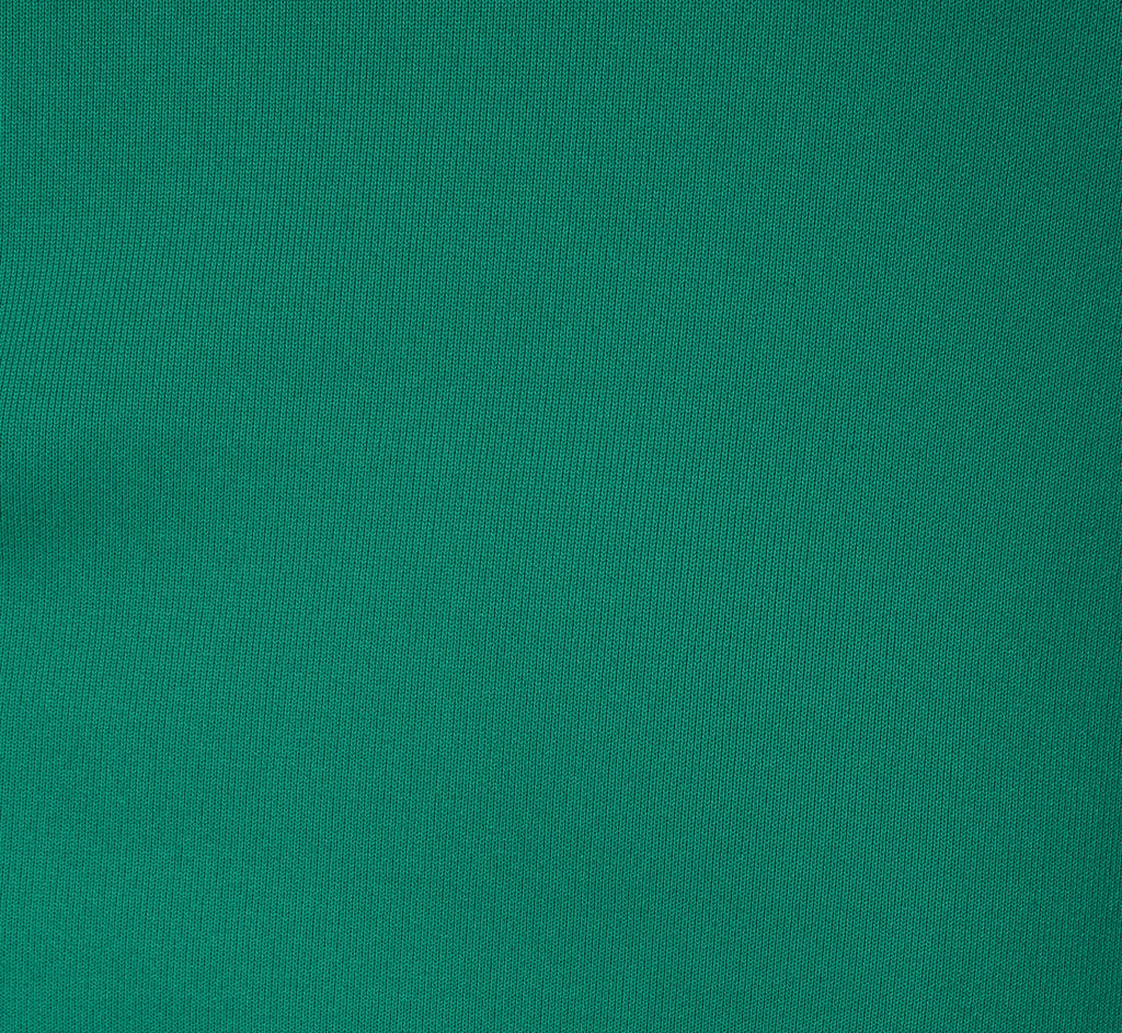 Asymmetrical Draped Column Gown In Emerald