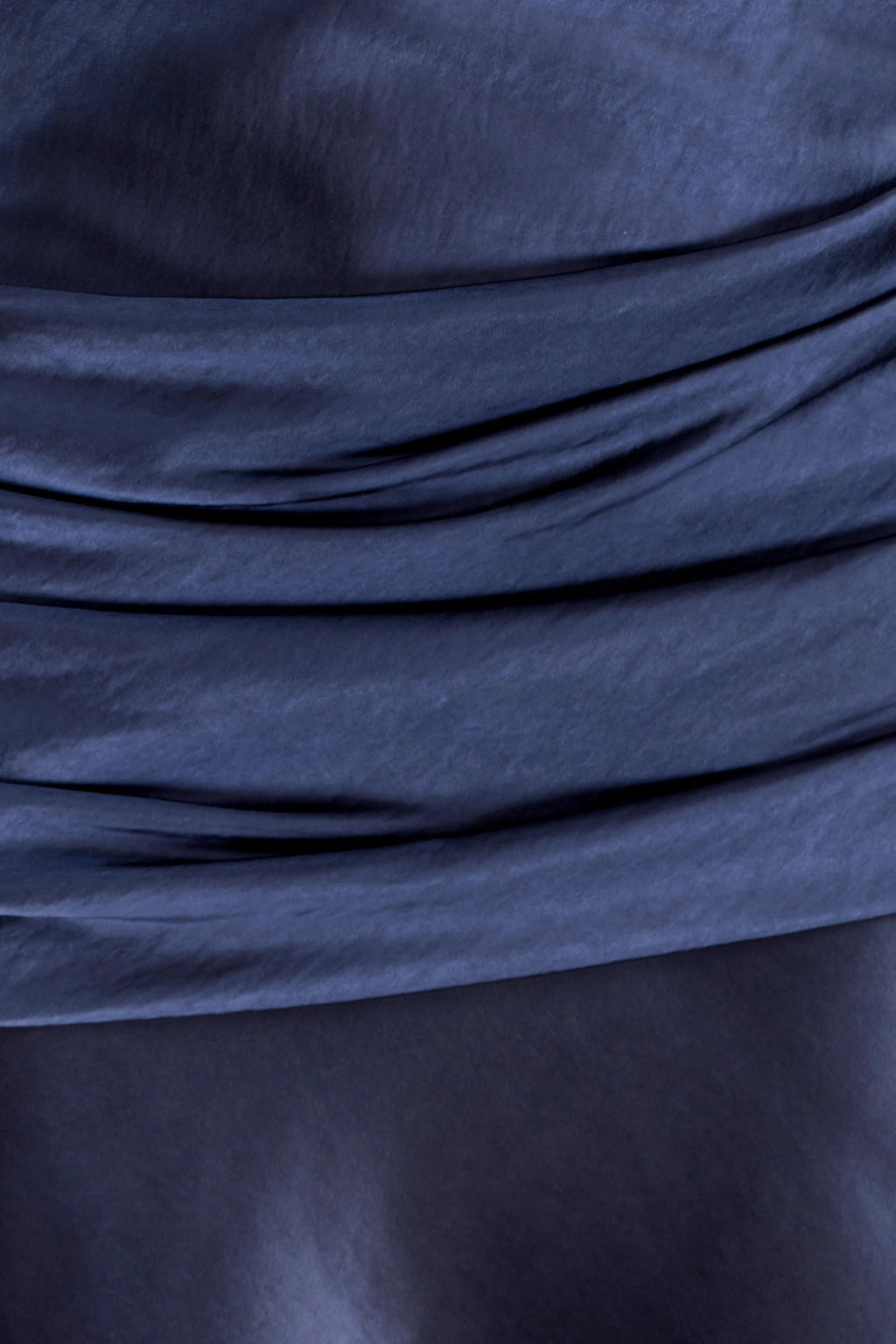 Sarah Strapless Maxi Dress With Waist Tie - Navy