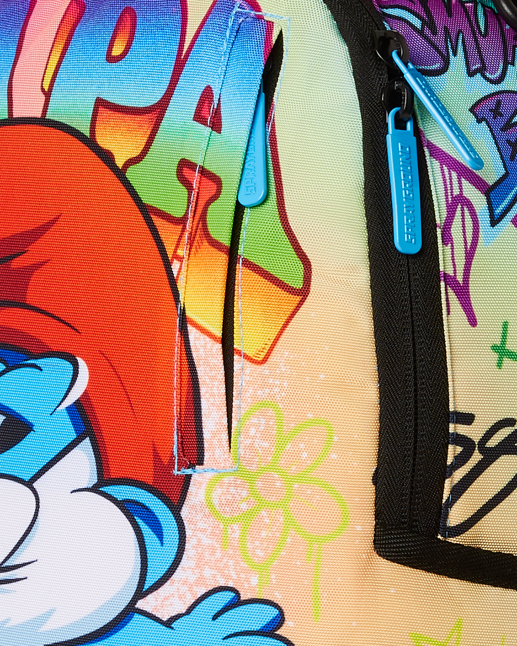 PAPA SMURF ON THE RUN BACKPACK