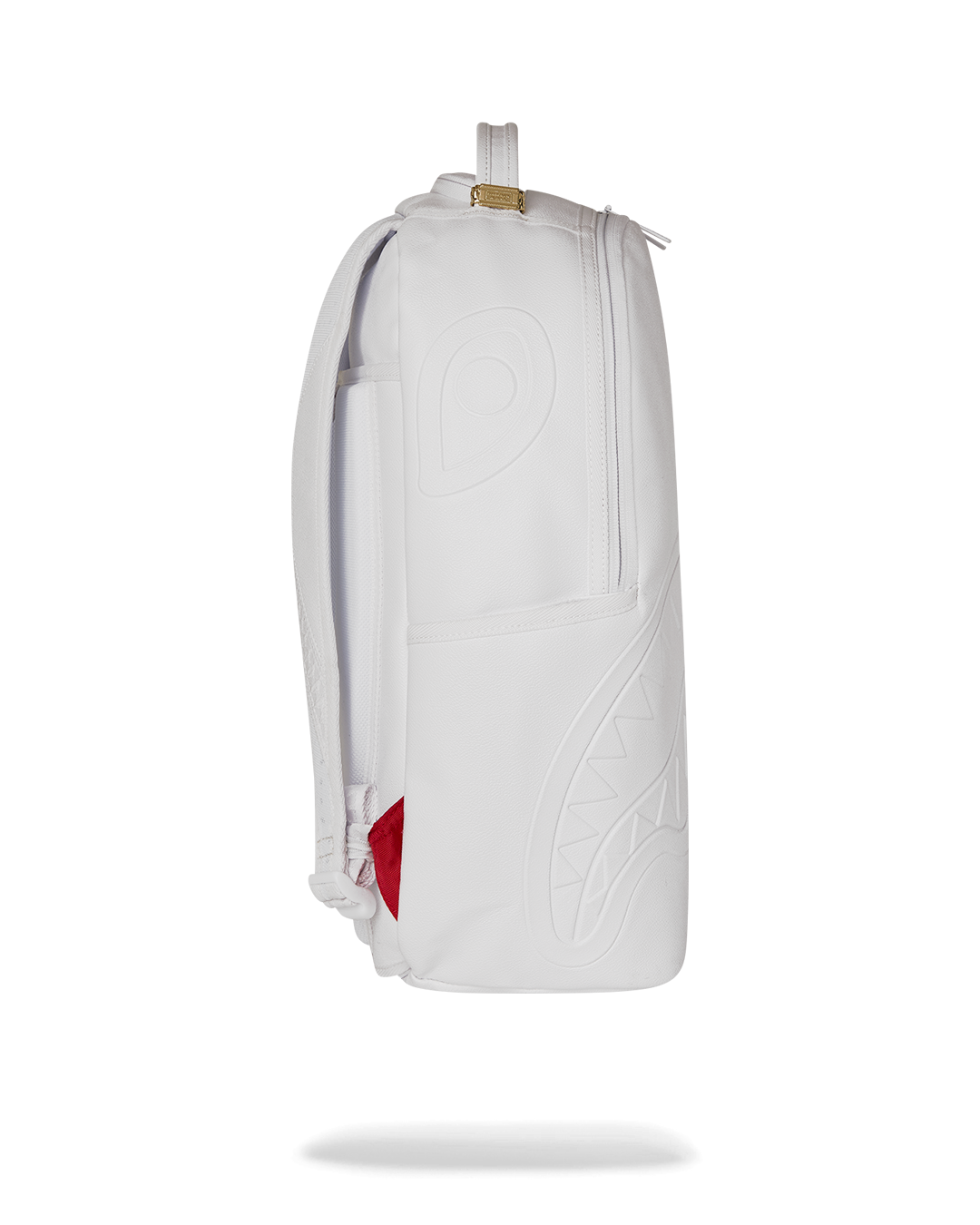 GOLD BRICK LUXE WHITE BACKPACK