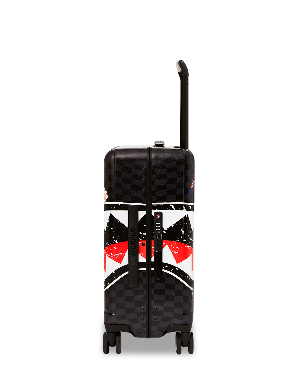 GLOBAL MOGUL UNLIMITED MILES SHARKNAUTICS HARDSHELL CARRY-ON LUGGAGE