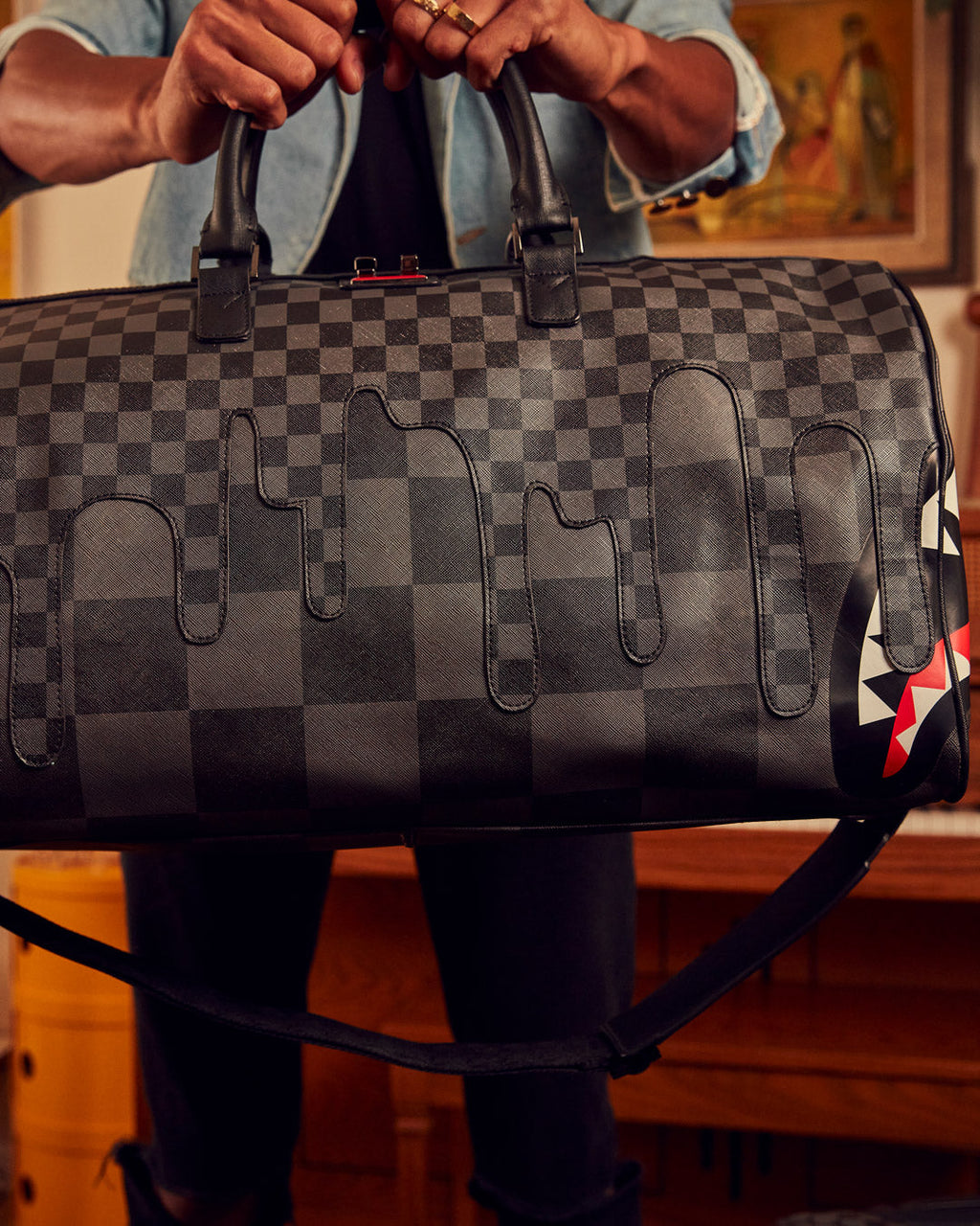 XTC GREY SHARKS IN PARIS DUFFLE