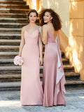 Sweetheart Neck  Stretch Velvet Fit-and-Flare  Dress