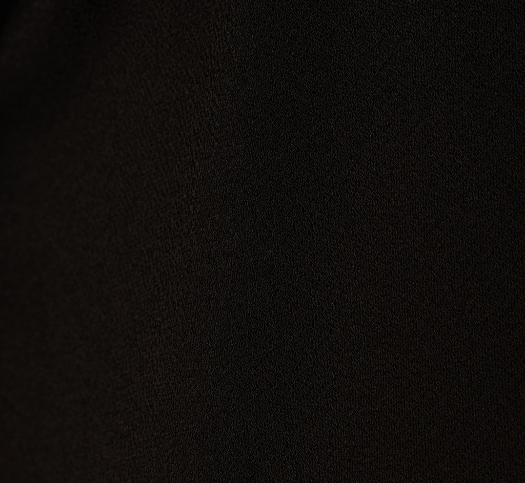Knit Top With Pleated Sleeves In Black
