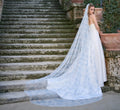 Mikado A-line gown in Ivory