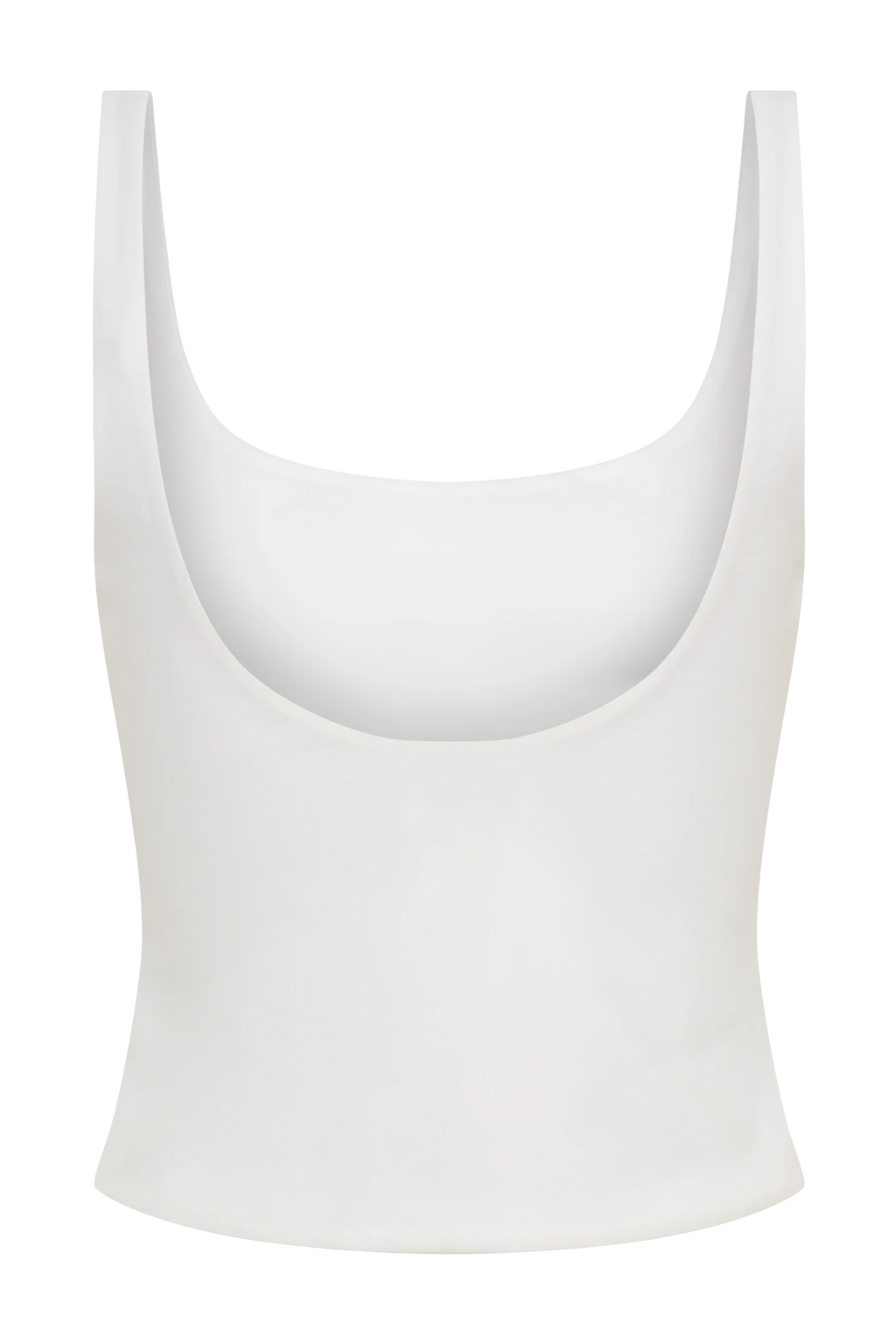 Blanca Stretch Crepe Cami Top - White