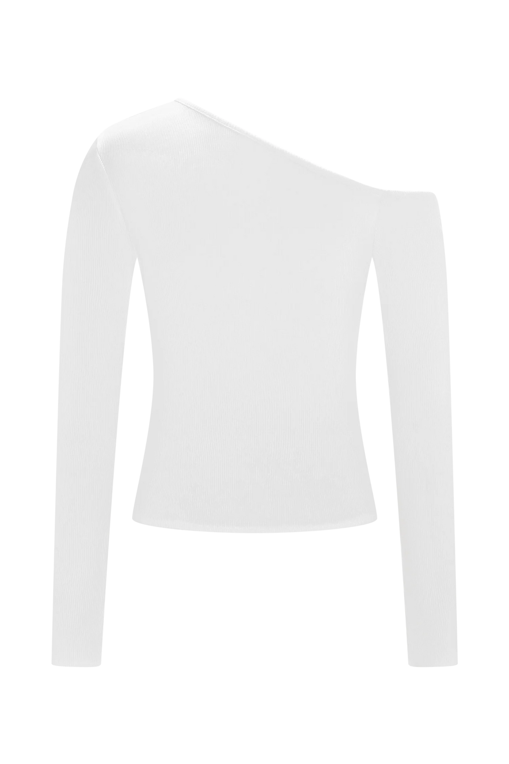 Maelle Off Shoulder Long Sleeve Top - Ivory