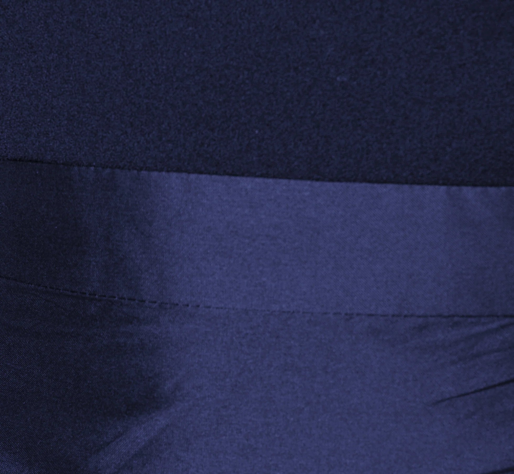 Crepe Combo Taffeta Dress In Light Navy
