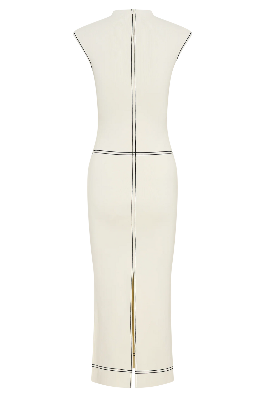 Malone Bandage Knit Midi Dress - Ivory