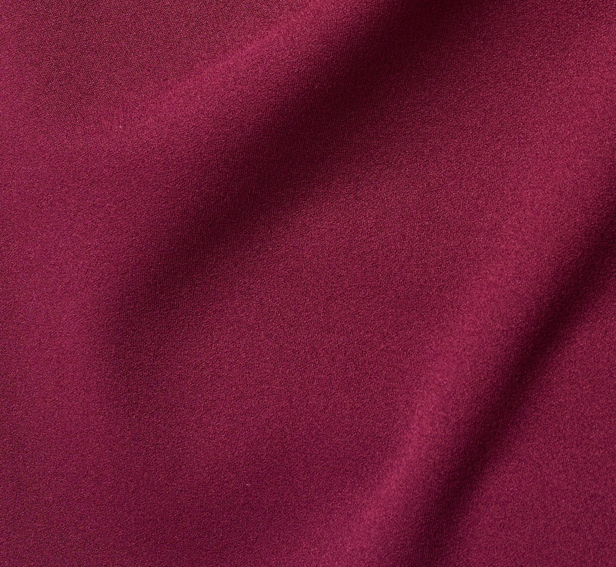 Bow Accent Stretch Wrap Dress In Cabernet