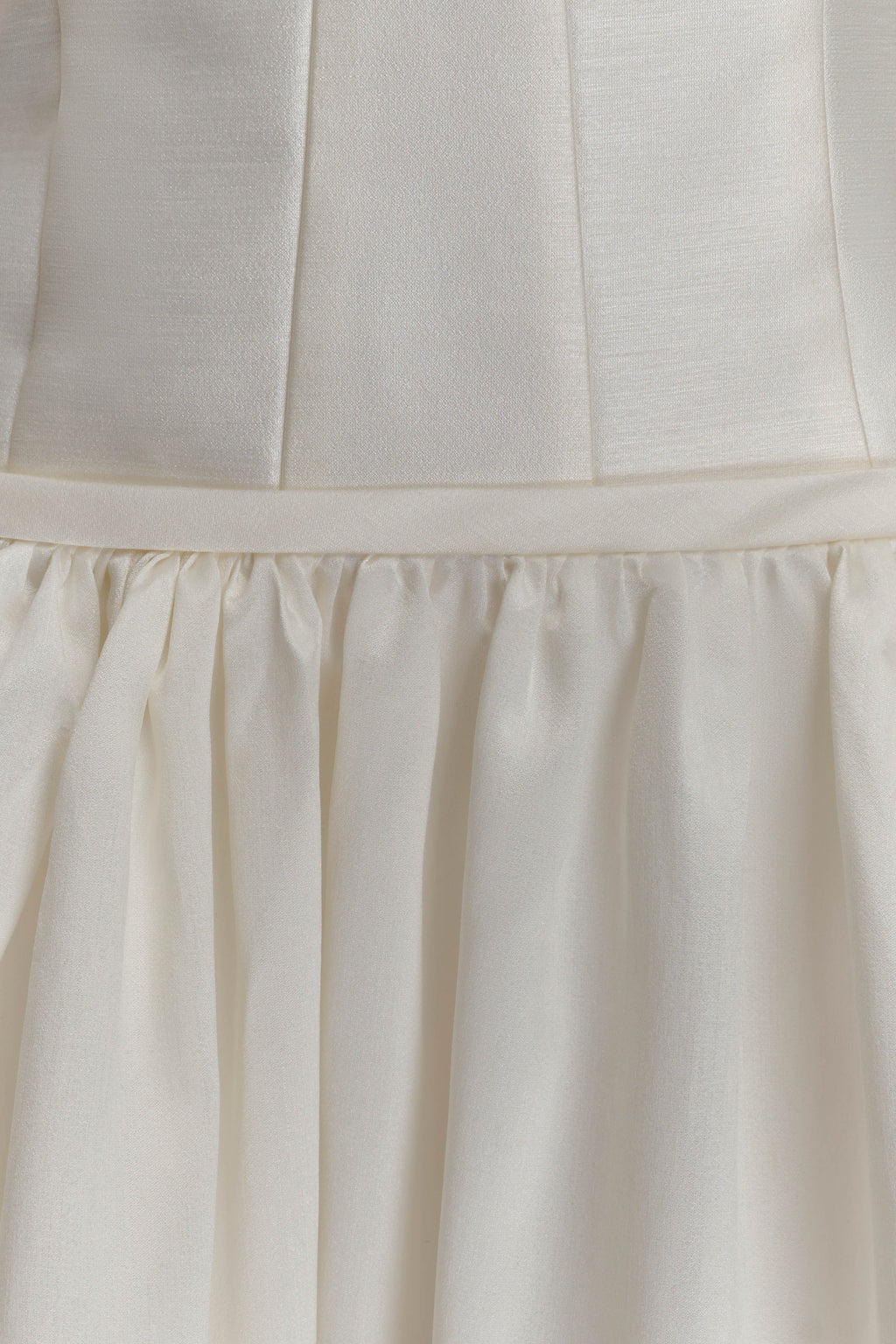 Carol Taffeta Maxi Gown - Ivory