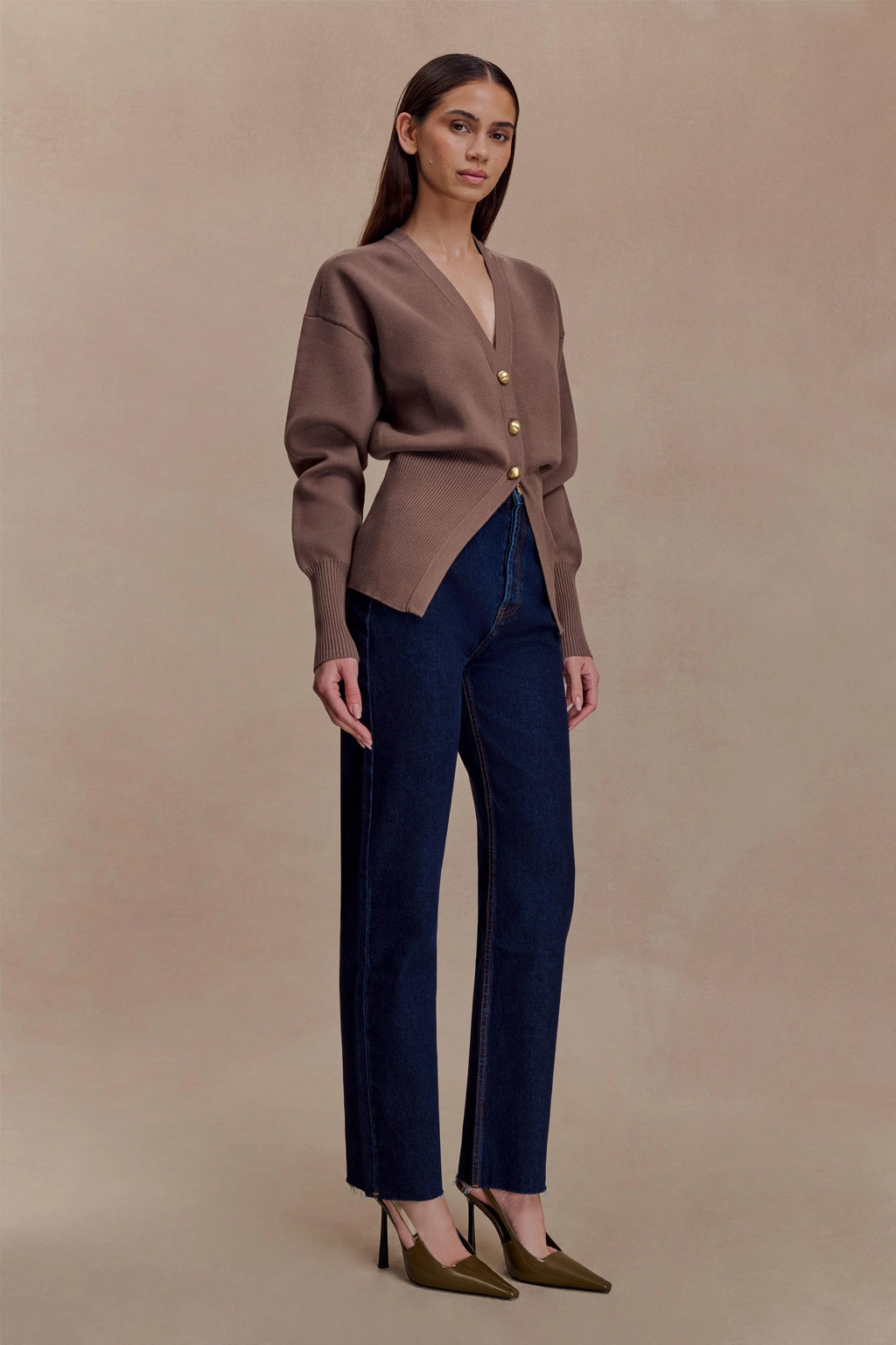 Tina Mom Jean - Indigo Blue