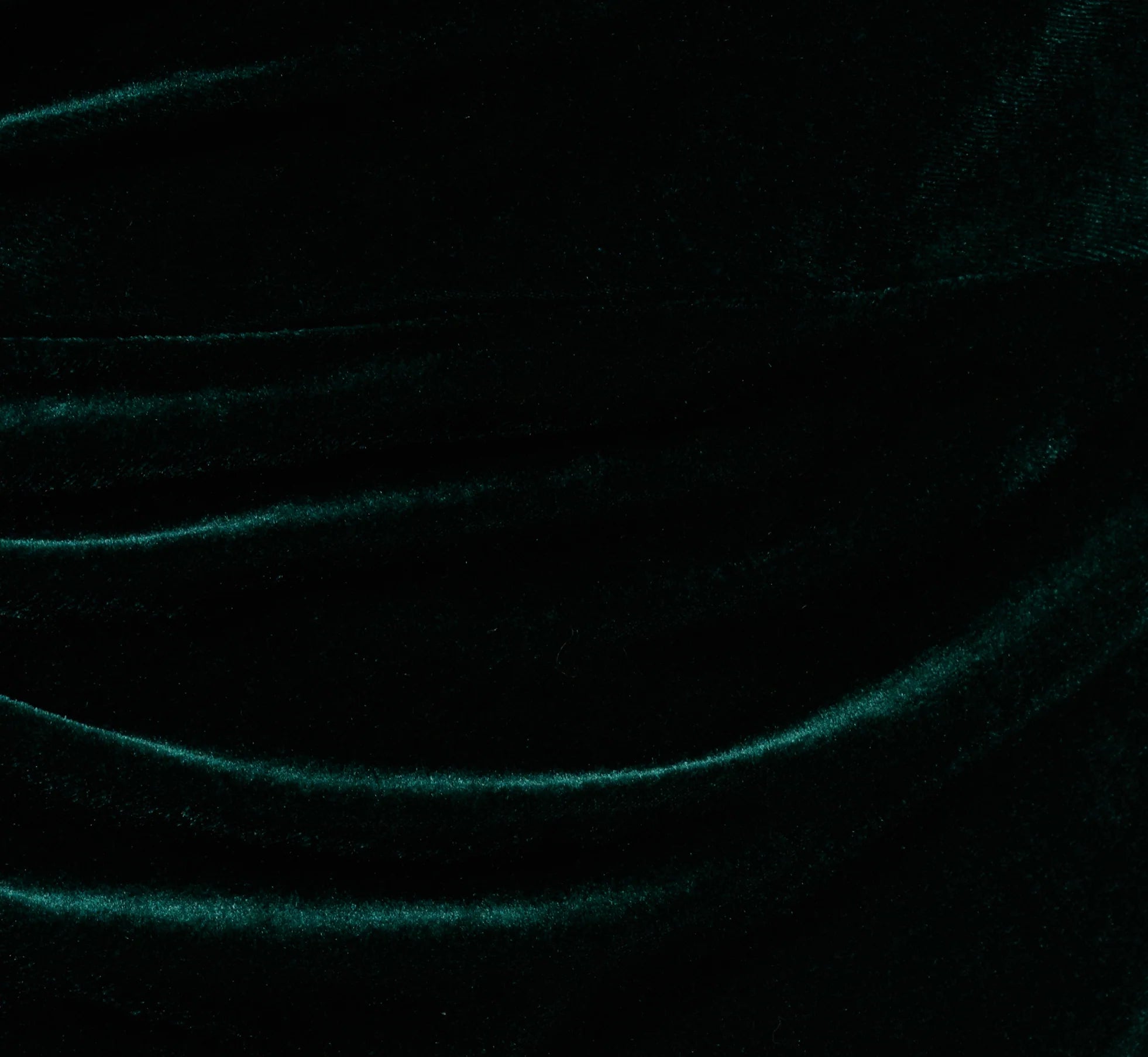 One Shoulder Draped Velvet Gown With Chain Accent In Emerald