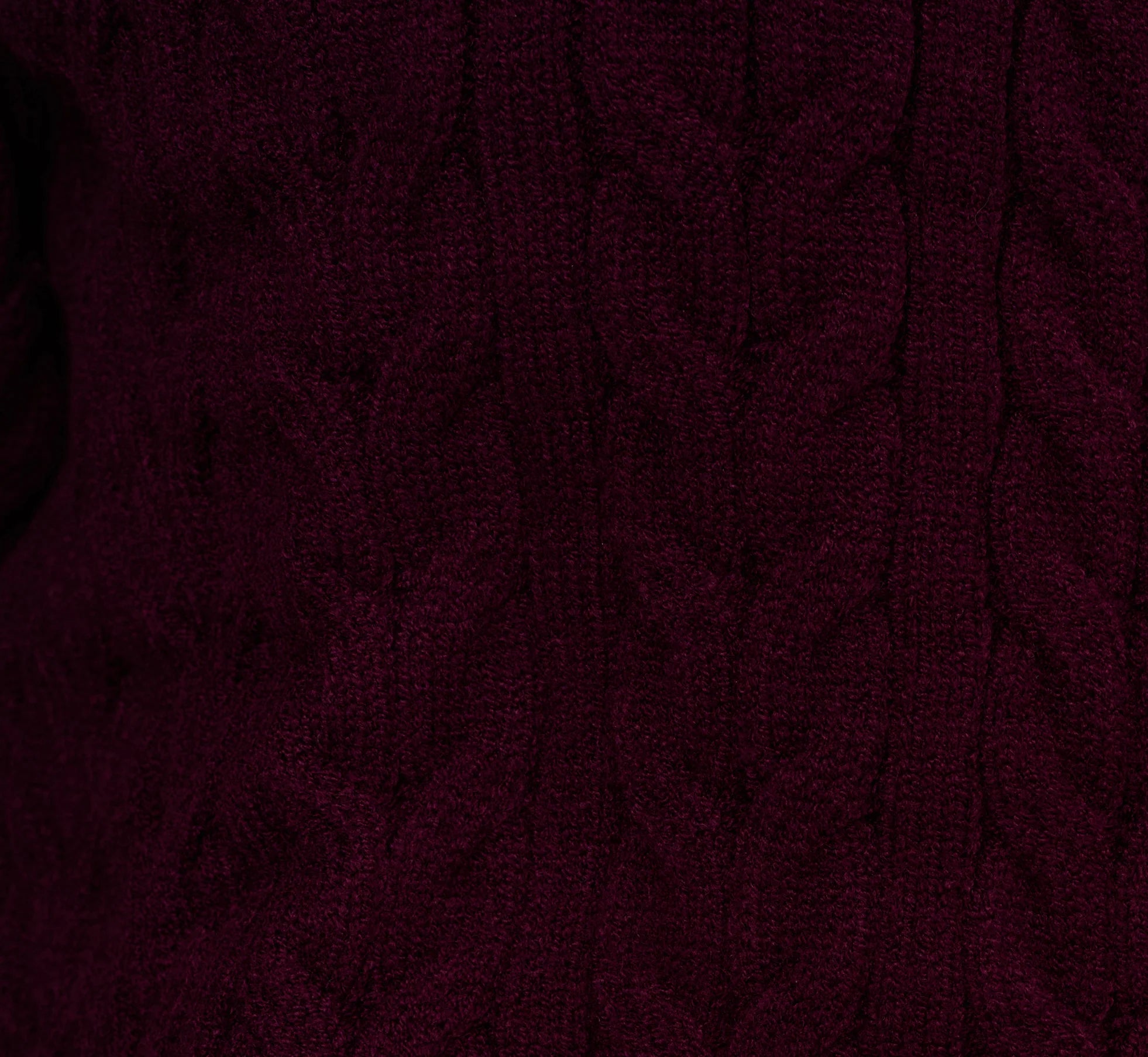 Pearly Trim Cable Knit Cardigan Sweater In Raisin