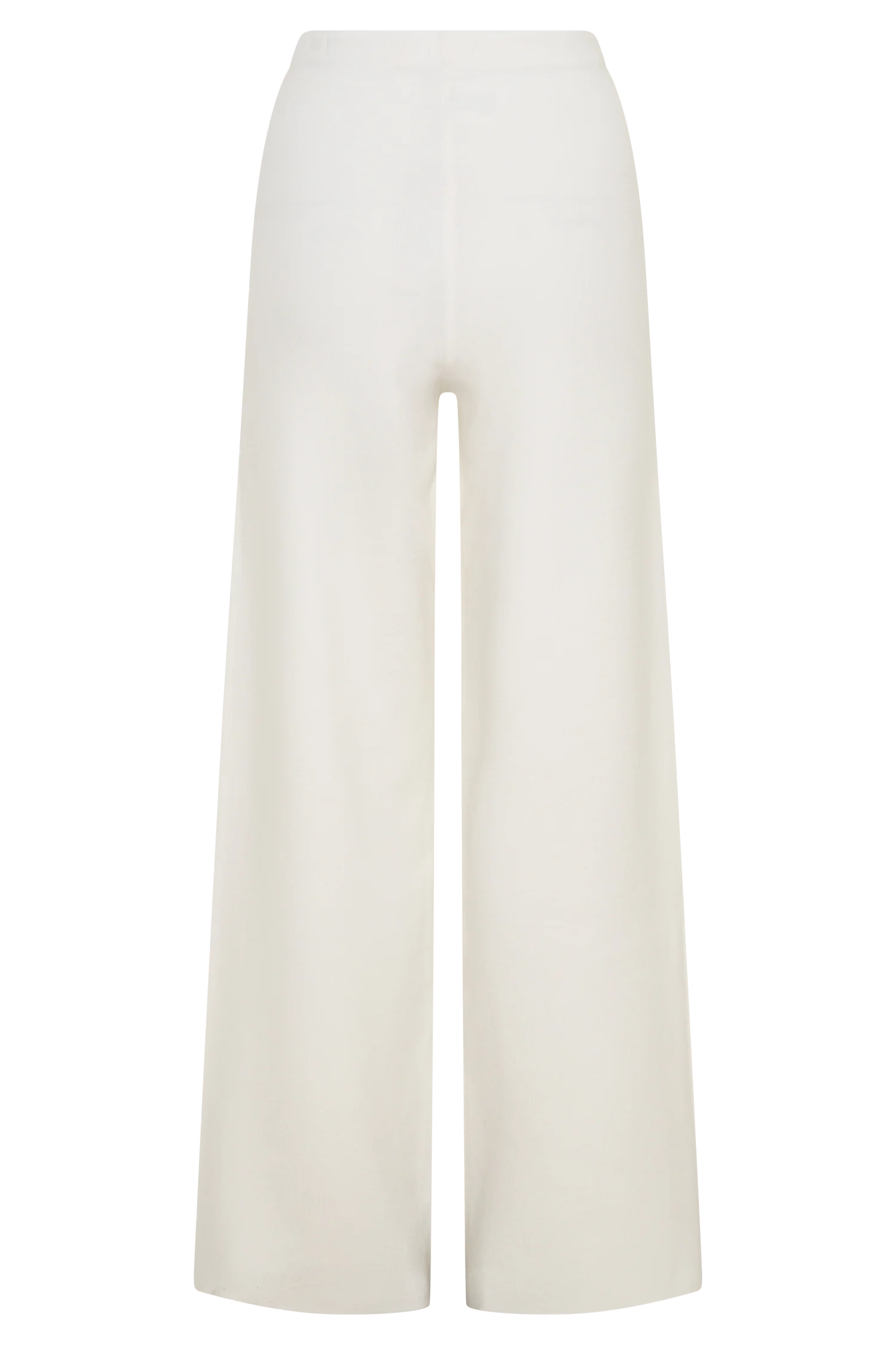 Kerrymae Straight Leg Knit Pants - Off White